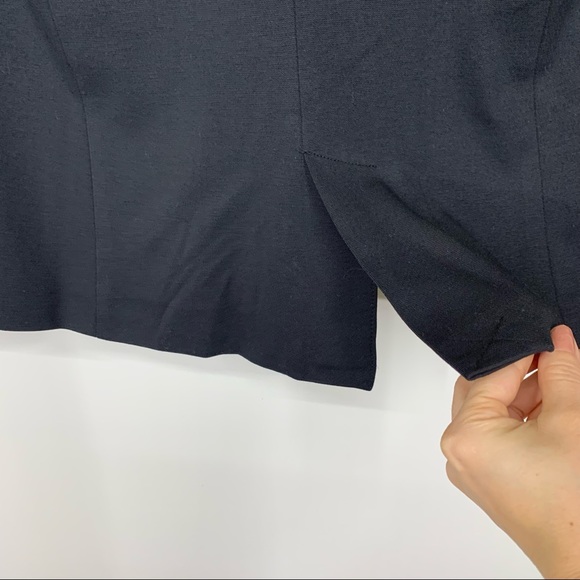 Adrianna Papell Black Sequin Lapel Lightweight Ponte Blazer New Nwt Size Medium - Picture 12 of 16